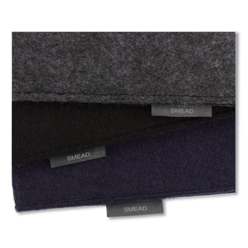 Smead® Soft Touch Cloth Expanding Files, 2" Expansion, 1 Section, Letter Size, Dark Blue freeshipping - TVN Wholesale